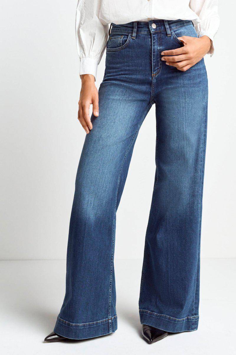 Eich & Royal Wide Leg Denim Mit Hoher Taille