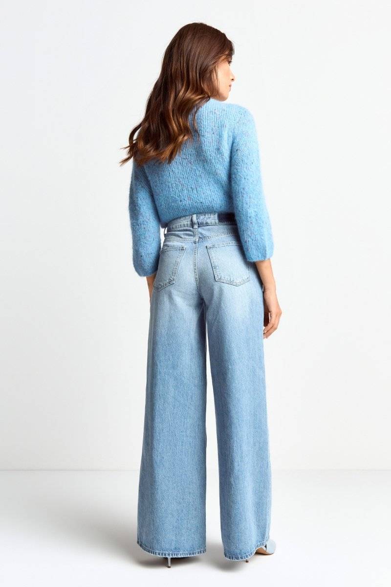 Eich & Royal Wide Leg Denim Mit Passe