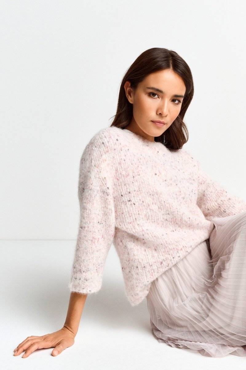 Eich & Royal Strickpullover Mit überschnittenen Schultern