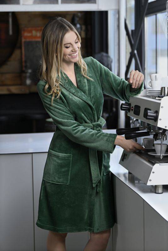 Ringella Flauschmantel Mit Schalkragen