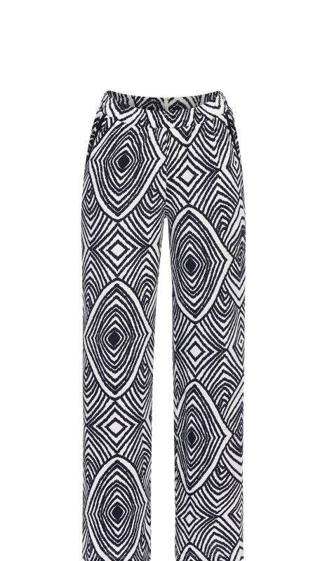 Ringella Lange Hose mit Ethno-Print