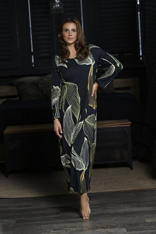 Ringella Nachthemd Mit Blätterdessin