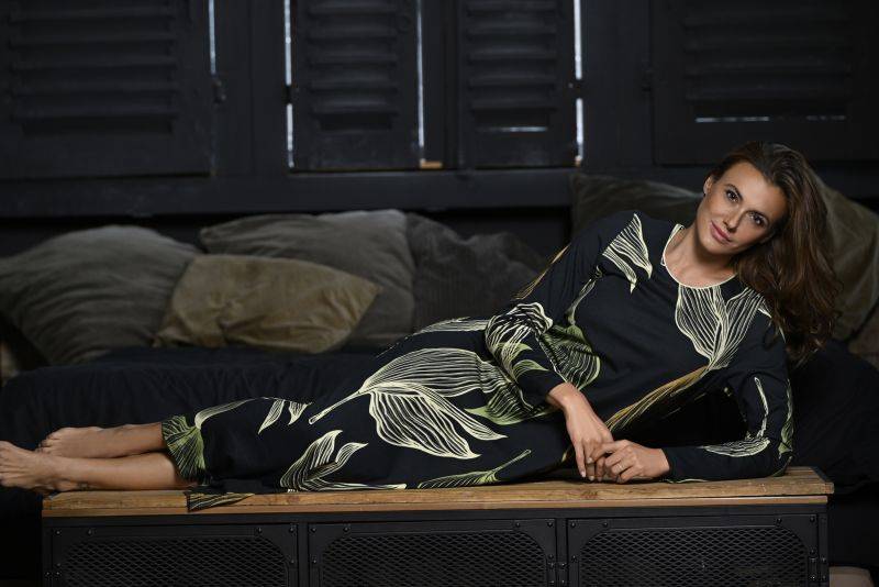 Ringella Nachthemd Mit Blätterdessin