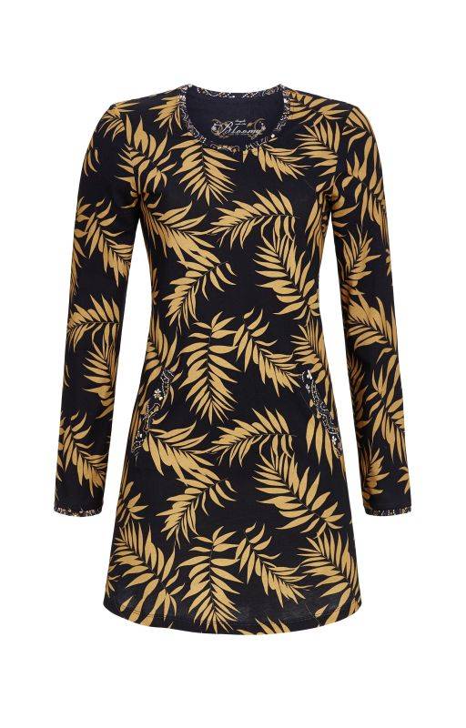 Ringella Nachthemd mit Blätterdessin