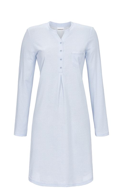 Ringella Nachthemd mit Knopfleiste