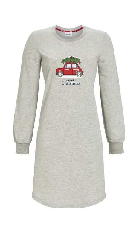 Ringella Nachthemd mit Strickbündchen