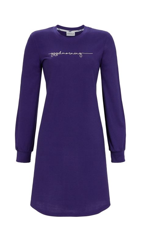 Ringella Nachthemd mit Strickbündchen