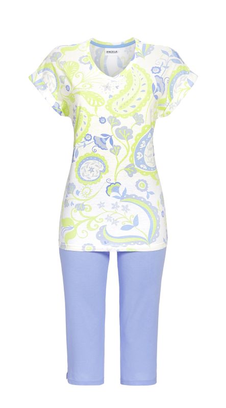 Ringella Pyjama mit Caprihose