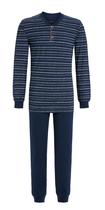 Ringella Pyjama mit Knopfleiste