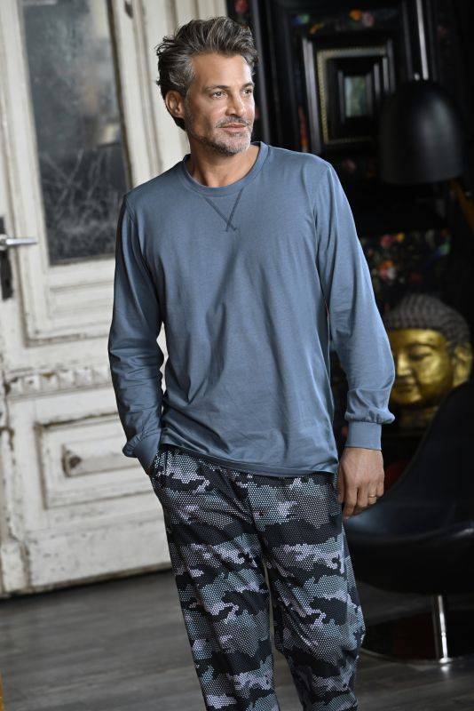 Ringella Pyjama Mit Strickbündchen