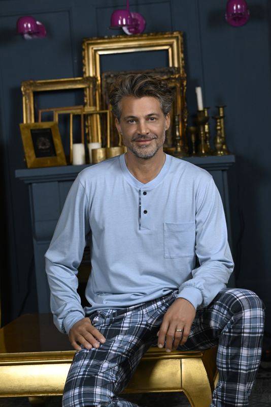 Ringella Pyjama Mit Strickbündchen