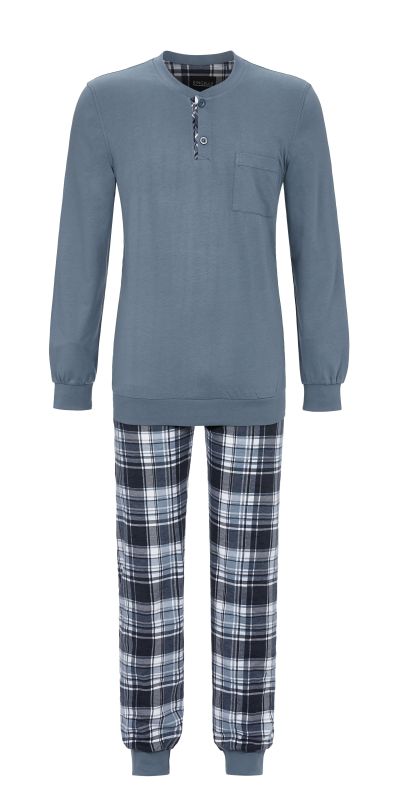 Ringella Pyjama mit Strickbündchen