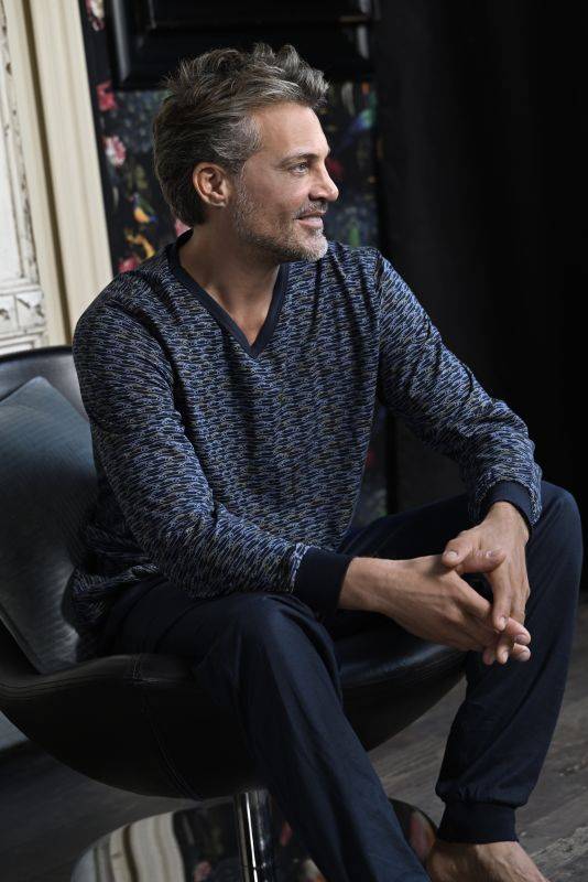 Ringella Pyjama Mit Strickbündchen