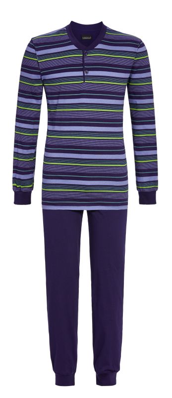 Ringella Pyjama mit Strickbündchen