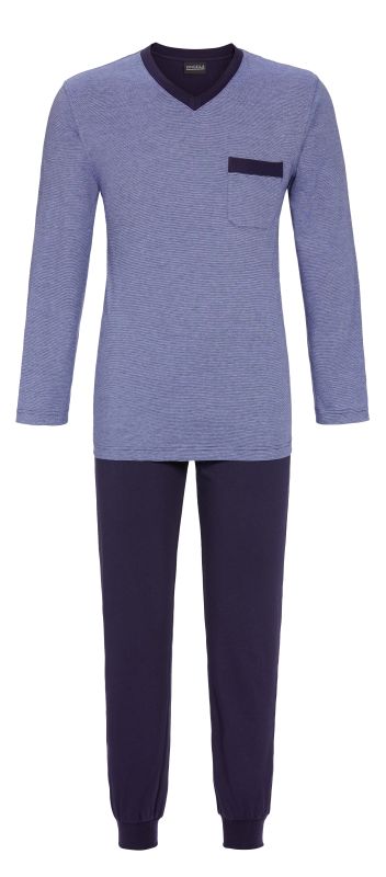 Ringella Pyjama mit V-Ausschnitt
