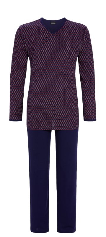 Ringella Pyjama mit V-Ausschnitt