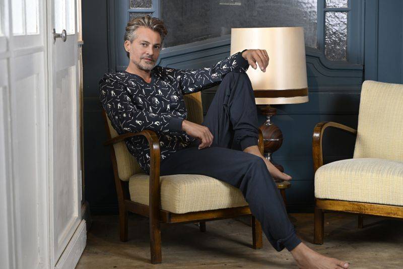 Ringella Pyjama Mit V-Ausschnitt