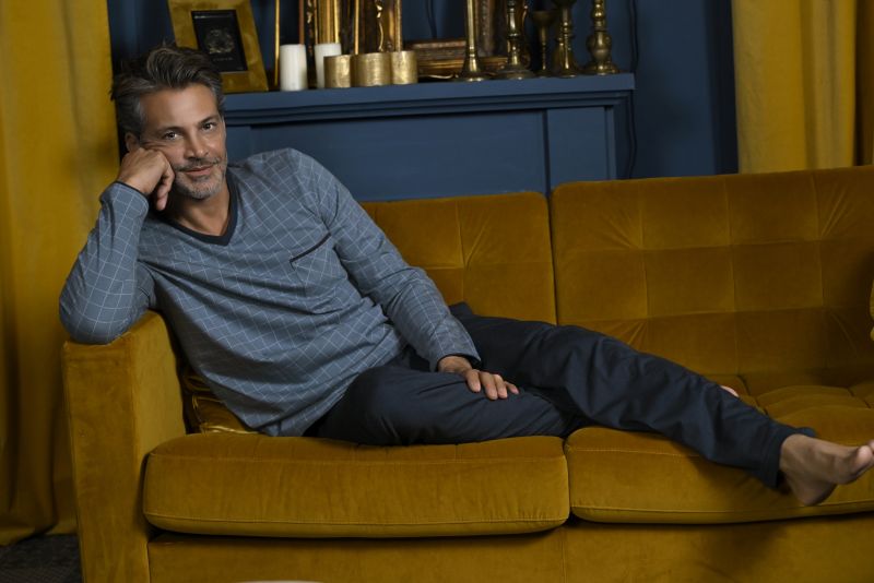 Ringella Pyjama Mit V-Ausschnitt