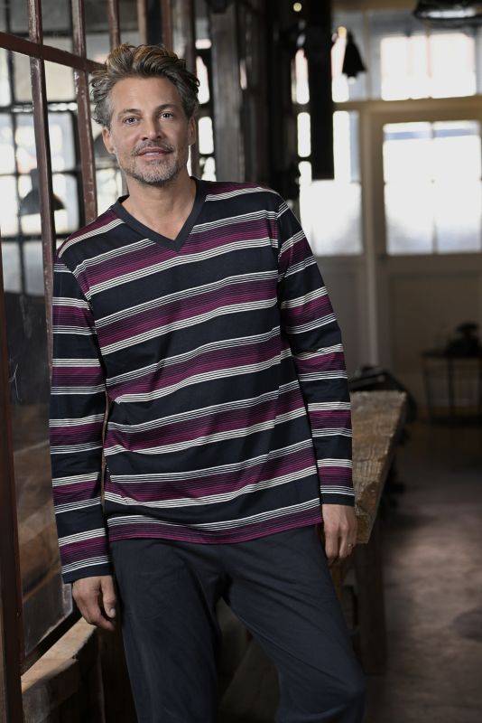 Ringella Pyjama Mit V-Ausschnitt