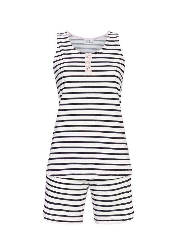 Ringella Shorty mit Zierknopfleiste