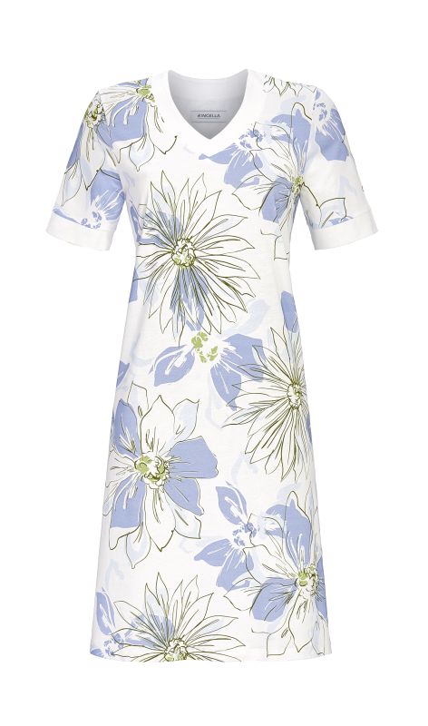 Ringella Sleepshirt mit V-Ausschnitt