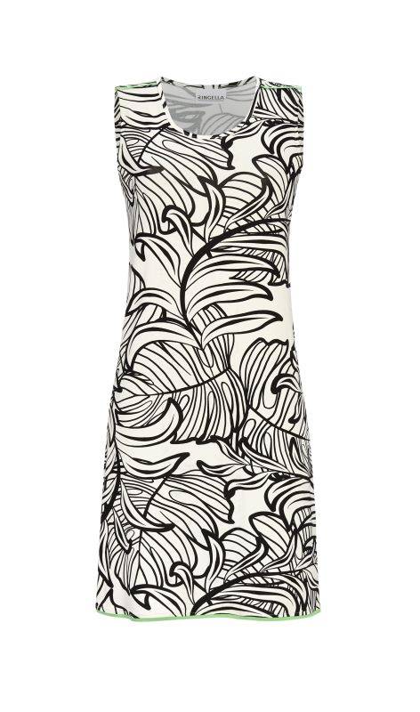 Ringella Sommerkleid mit abstrahiertem Blätterprint