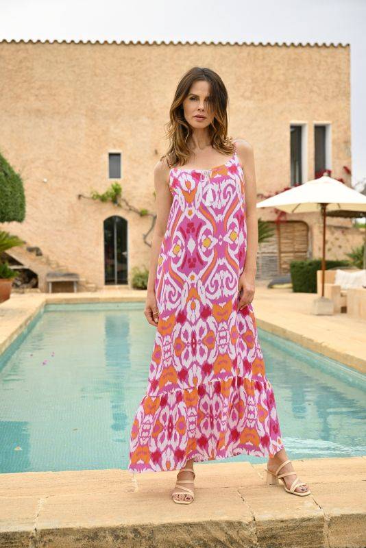 Ringella Sommerkleid Mit Spaghettiträgern Und Volant