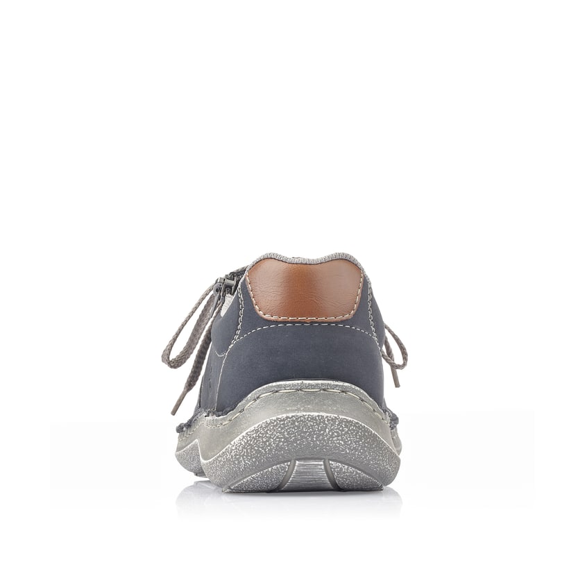 Rieker Artikelnummer 03030-14 Rieker Herren Schnürschuhe Ozeanblau-grau