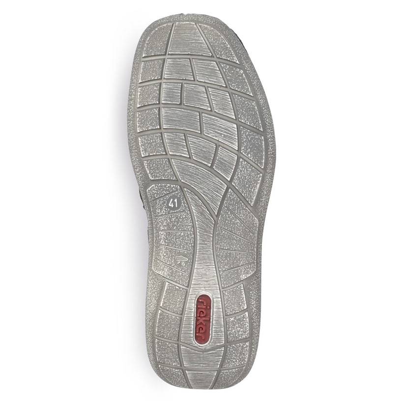 Rieker Artikelnummer 03030-14 Rieker Herren Schnürschuhe Ozeanblau-grau