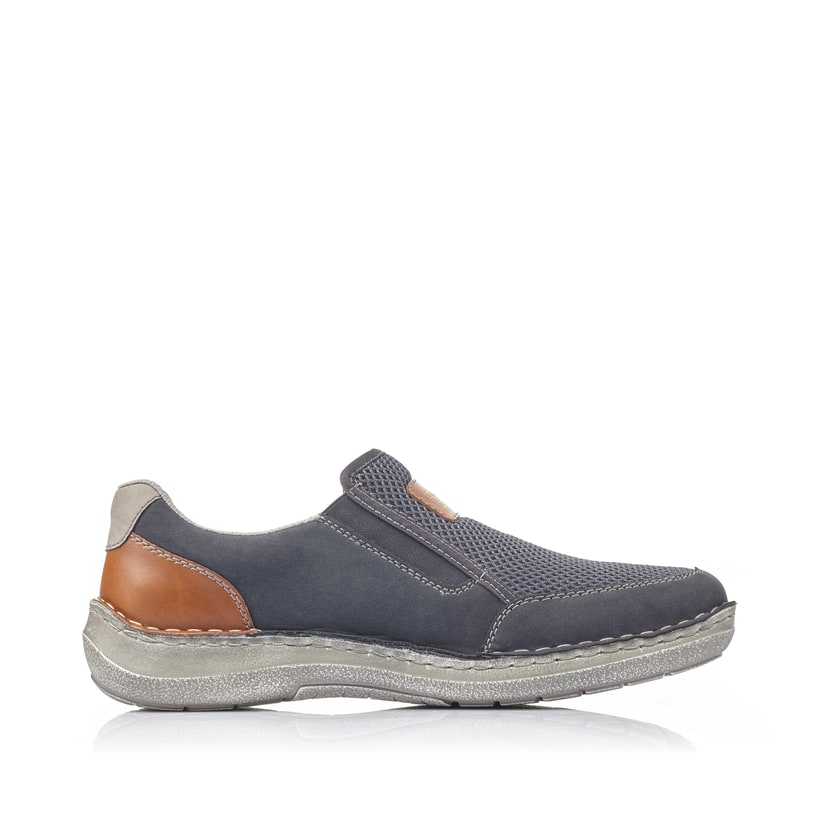 Rieker Artikelnummer 03053-14 Rieker Herren Slipper Marineblau