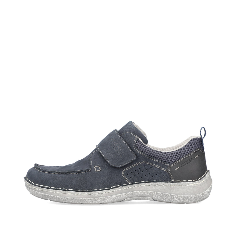 Rieker Artikelnummer 03058-14 Rieker Herren Slipper schieferblau