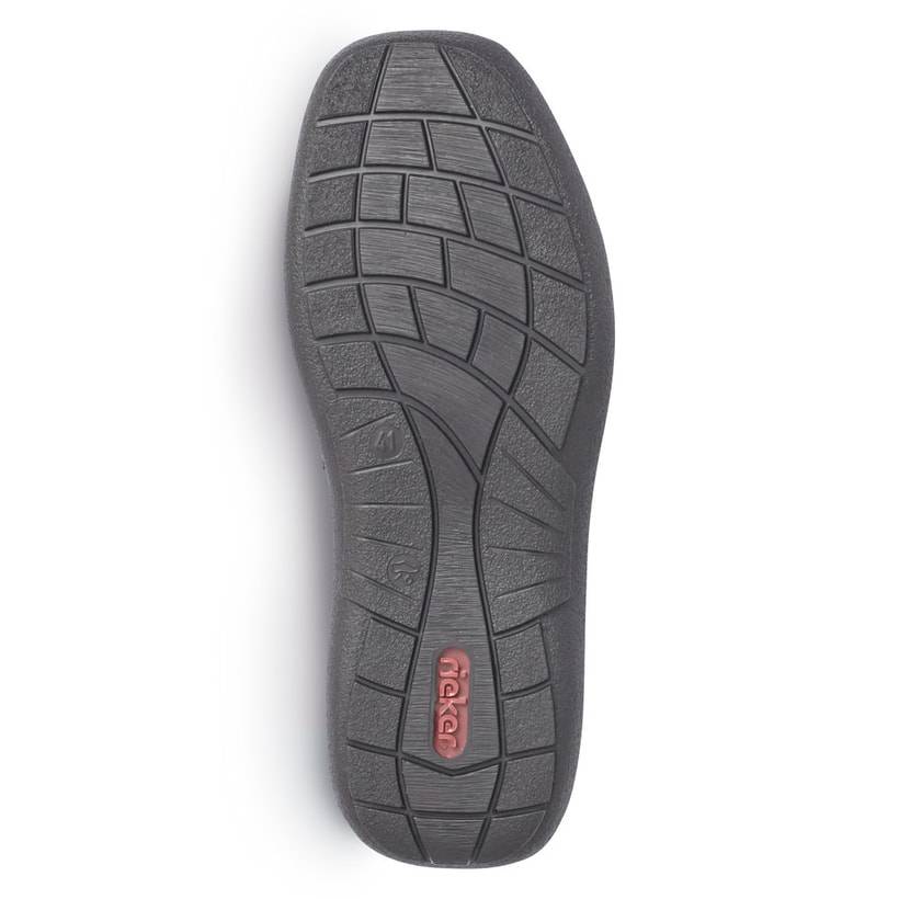 Rieker Artikelnummer 03064-01 Rieker Herren Slipper Asphaltschwarz