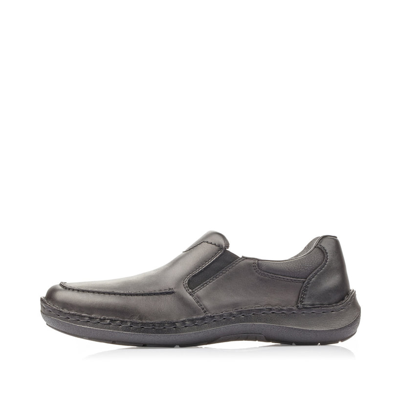 Rieker Artikelnummer 03064-01 Rieker Herren Slipper asphaltschwarz