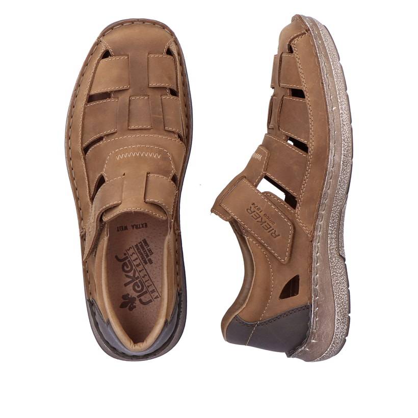 Rieker Artikelnummer 03078-25 Rieker Herren Slipper Espressobraun