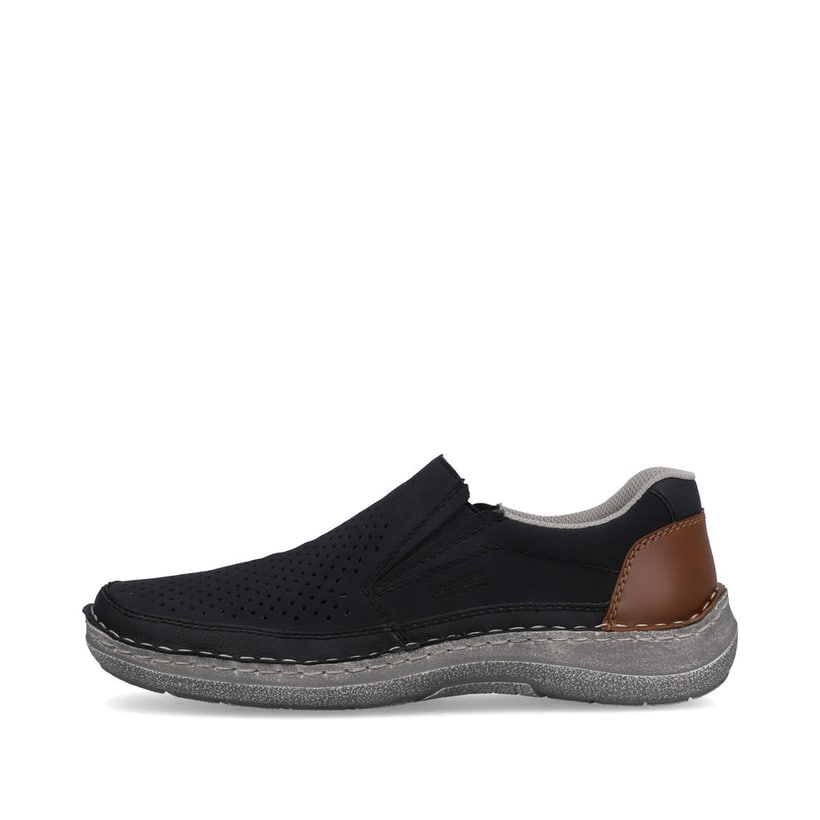 Rieker Artikelnummer 03079-14 Rieker Herren Slipper ozeanblau
