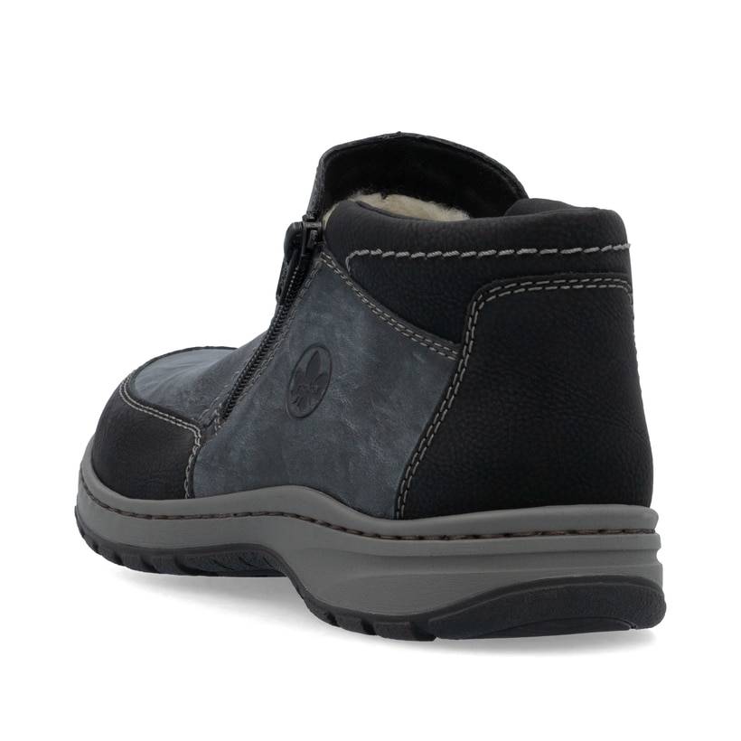 Rieker Artikelnummer 03352-45 Rieker Herren Slipper Asphaltgrau