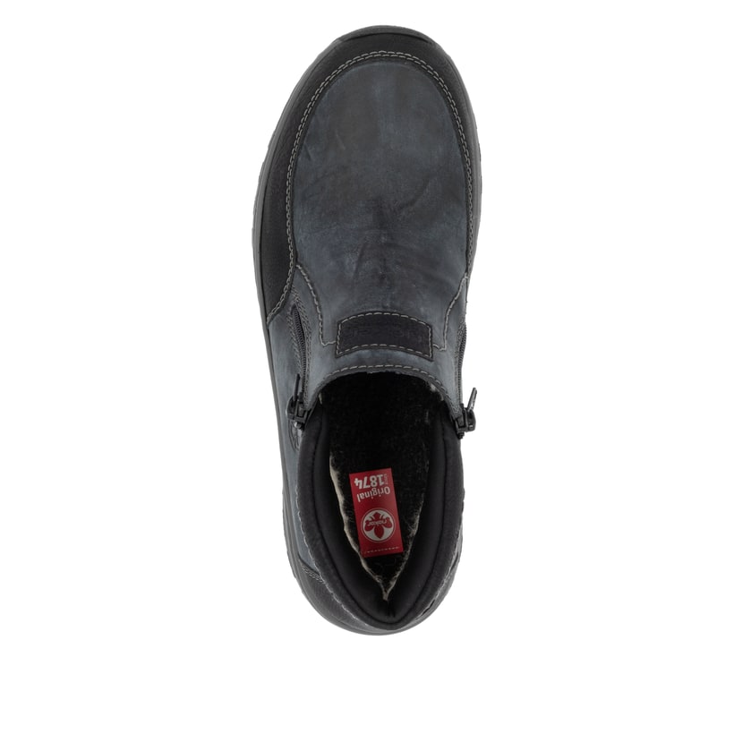 Rieker Artikelnummer 03352-45 Rieker Herren Slipper Asphaltgrau