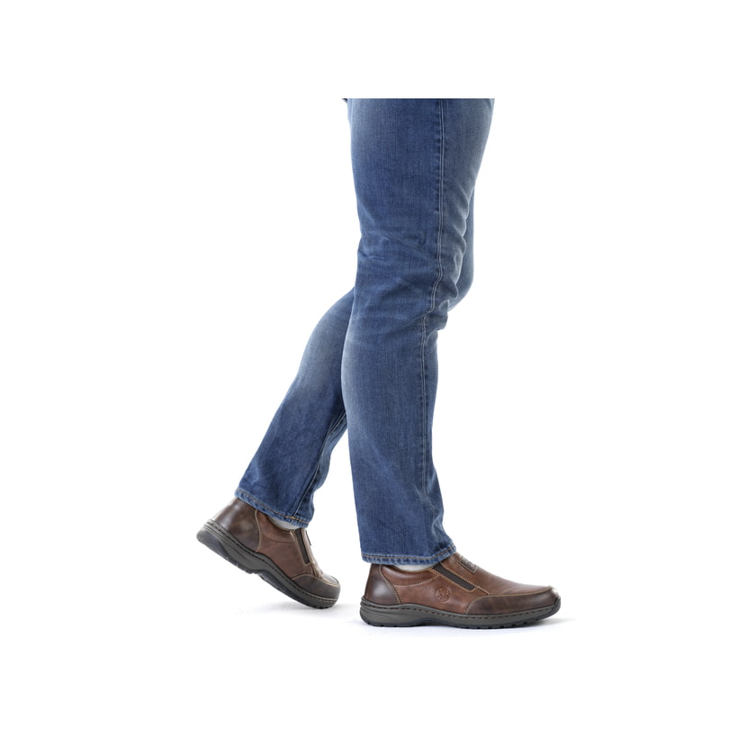 Rieker Artikelnummer 03354-26 Rieker Herren Slipper Kastanienbraun