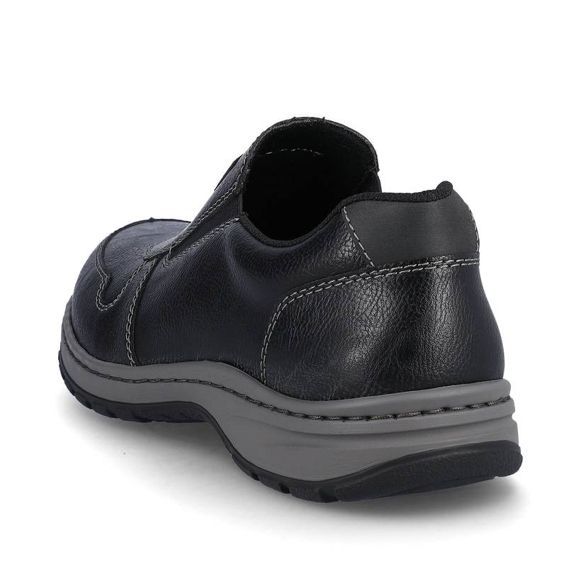 Rieker Artikelnummer 03355-00 Rieker Herren Slipper Graphitschwarz