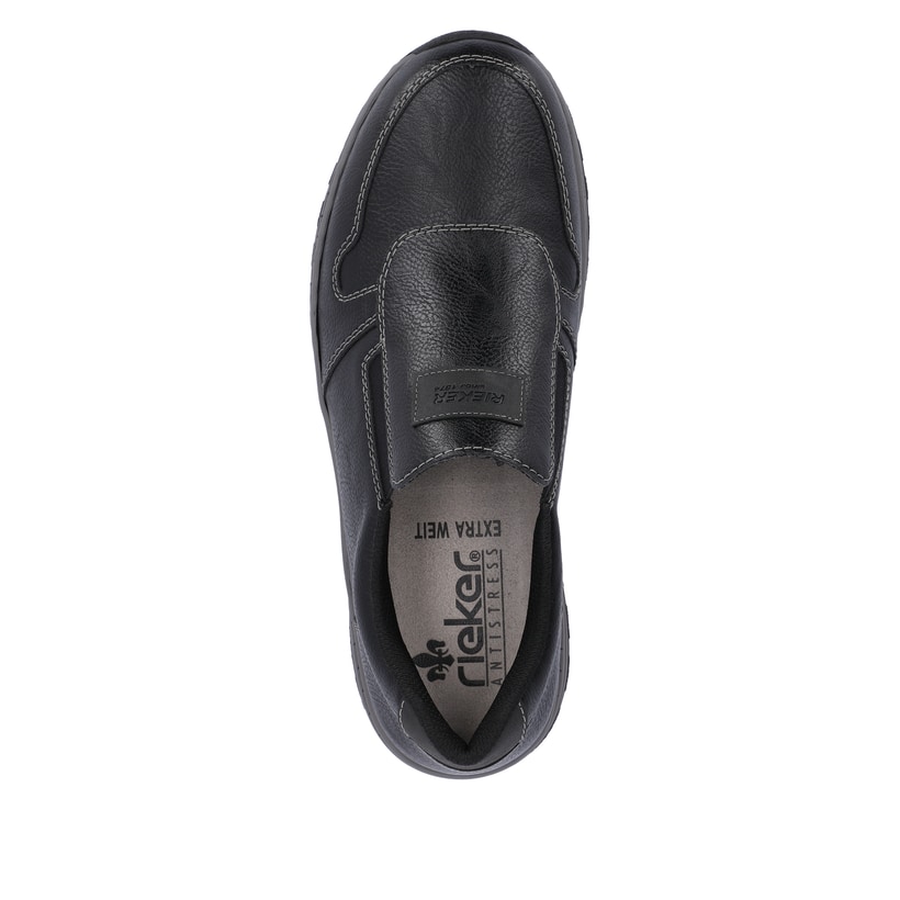 Rieker Artikelnummer 03355-00 Rieker Herren Slipper Graphitschwarz