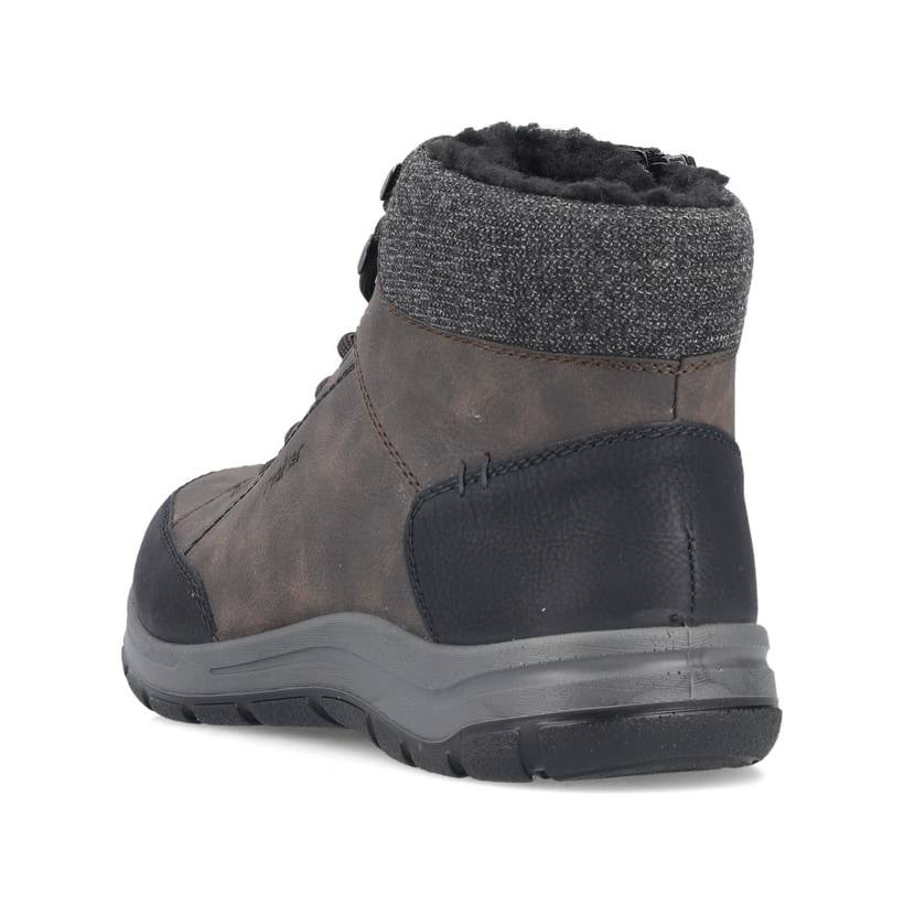 Rieker Artikelnummer 03640-25 Rieker Herren Schnürstiefel Holzbraun