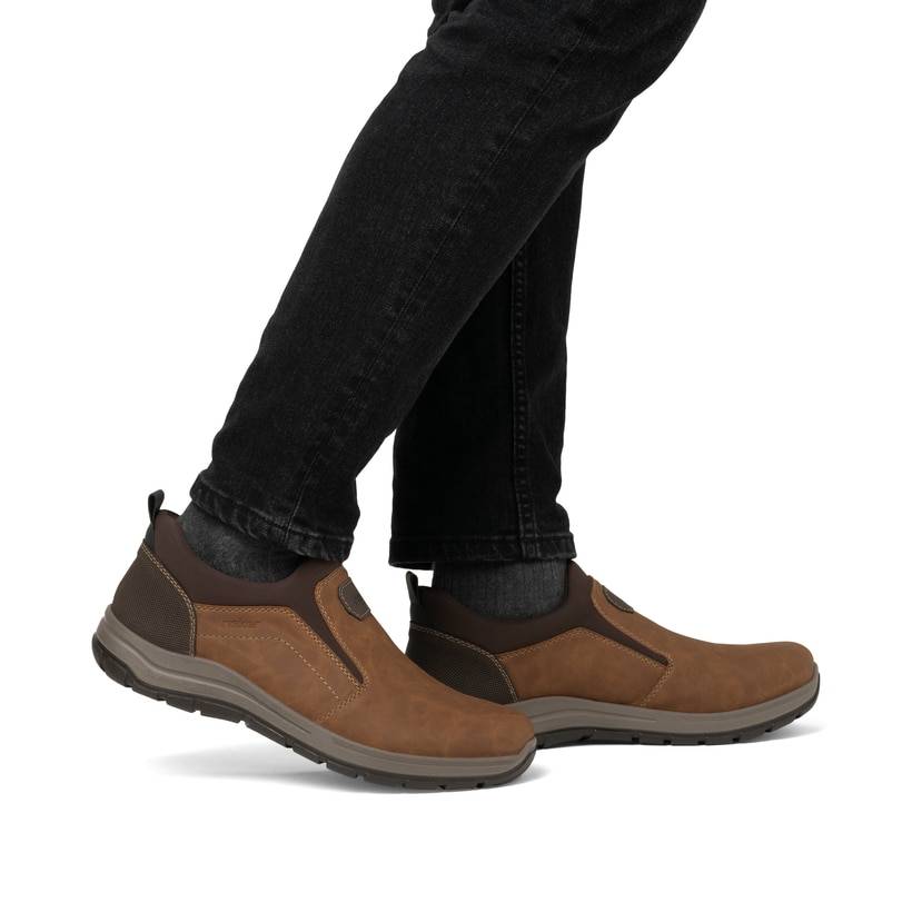 Rieker Artikelnummer 03650-24 Rieker Herren Slipper Nougatbraun