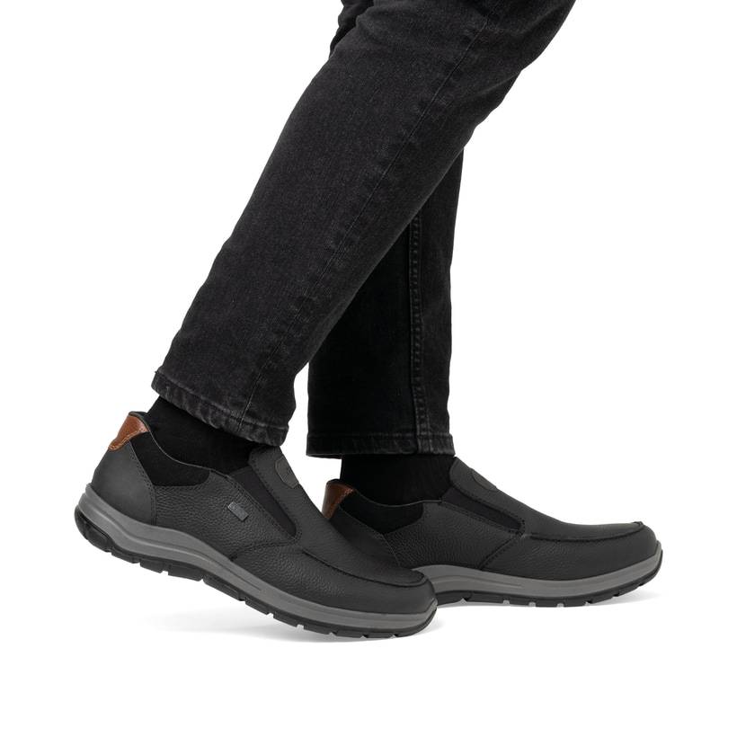 Rieker Artikelnummer 03651-00 Rieker Herren Slipper Urbanschwarz