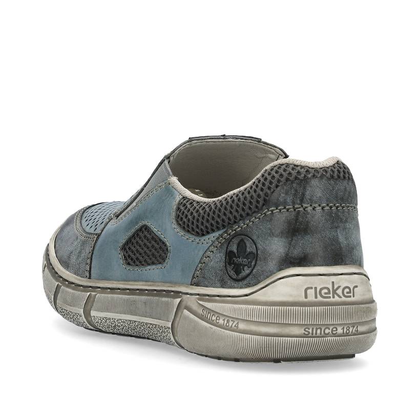 Rieker Artikelnummer 04051-12 Rieker Herren Slipper Schieferblau