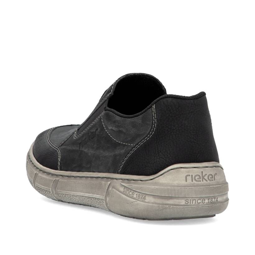 Rieker Artikelnummer 04054-45 Rieker Herren Slipper Graphitgrau