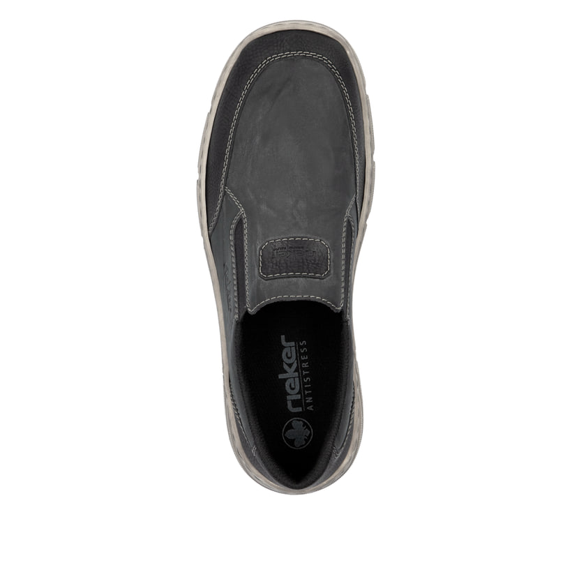 Rieker Artikelnummer 04054-45 Rieker Herren Slipper Graphitgrau