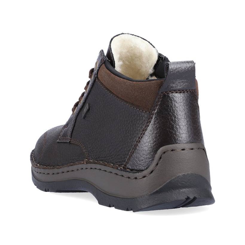 Rieker Artikelnummer 05307-25 Rieker Herren Schnürstiefel Espressobraun