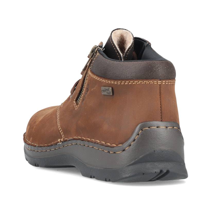 Rieker Artikelnummer 05342-22 Rieker Herren Schnürschuhe Nougatbraun