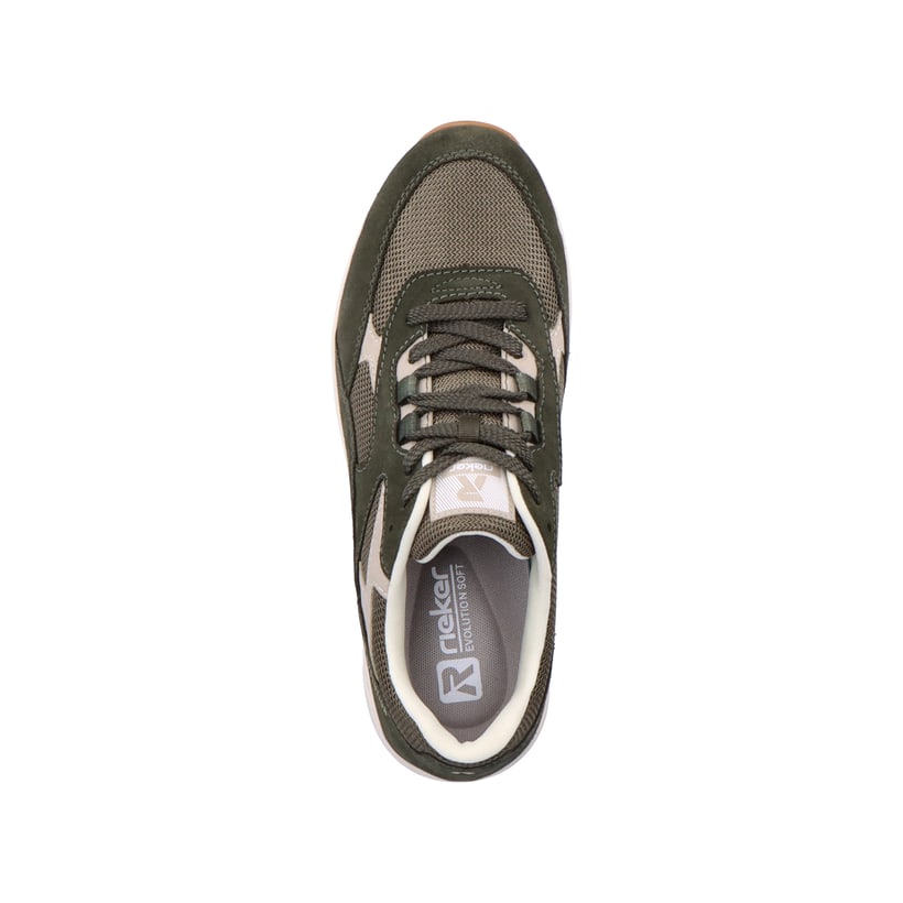 Rieker Artikelnummer 07000-54 Rieker Herren Sneaker Low Army Green