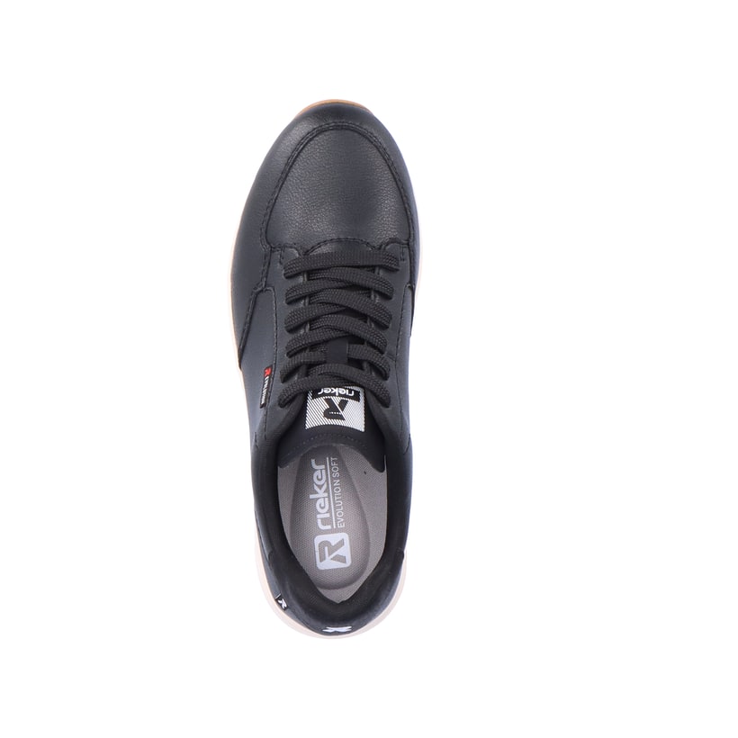 Rieker Artikelnummer 07006-00 Rieker Herren Sneaker Low Night Black